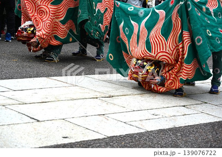 高山祭の獅子舞　岐阜 139076722