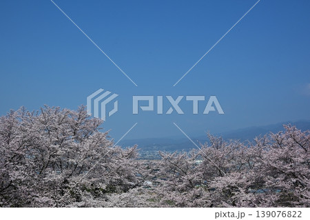 八代ふるさと公園からの景色 山梨 八代ふるさと公園からの景色 山梨 139076822