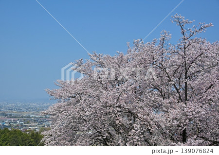 八代ふるさと公園からの景色 山梨 八代ふるさと公園からの景色 山梨 139076824