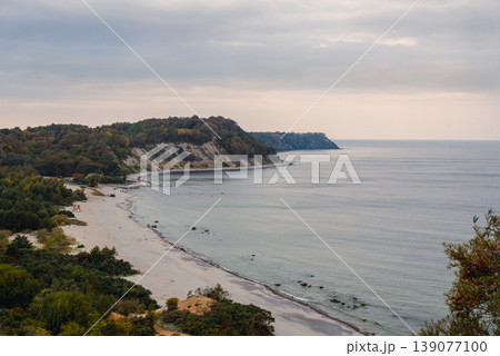 Filinskaya Bay of the Baltic Sea near Svetlogorsk. Kaliningrad region, Russia Filinskaya Bay of the Baltic Sea near Svetlogorsk. Kaliningrad region, Russia 139077100