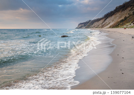Donskoye beach on Baltic Sea. Kaliningrad region, Russia Donskoye beach on Baltic Sea. Kaliningrad region, Russia 139077104