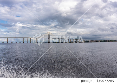 The Rio Negro bridge connecting Manaus to the municipality of Iranduba and other locations in the northern region of Brazil The Rio Negro bridge connecting Manaus to the municipality of Iranduba and other locations in the northern region of Brazil 139077265