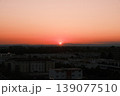 sunset over city 139077510