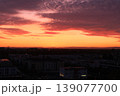 beautifull sunset over city 139077700