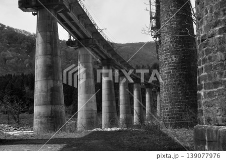 新潟県 湯沢 毛渡沢橋 新潟県 湯沢 毛渡沢橋 139077976