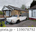 Old Rusty Car on Residential Driveway in Luton, UK 139078792