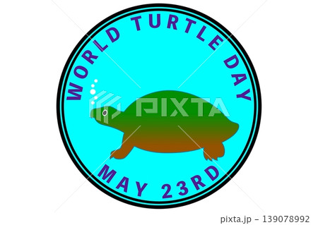 世界亀の日　5月23日 記念日 139078992