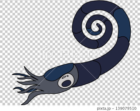 A pop-style illustration of Anethoceras alduennese (ammonite). A pop-style illustration of Anethoceras alduennese (ammonite). 139079510