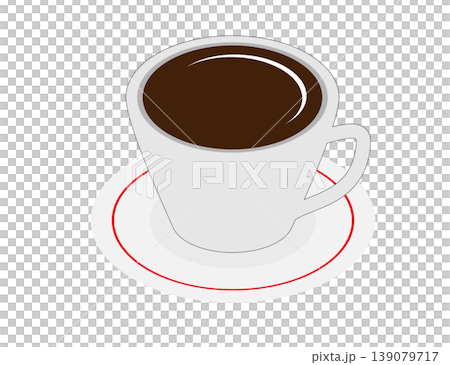 Isometric illustration of a coffee cup Isometric illustration of a coffee cup 139079717