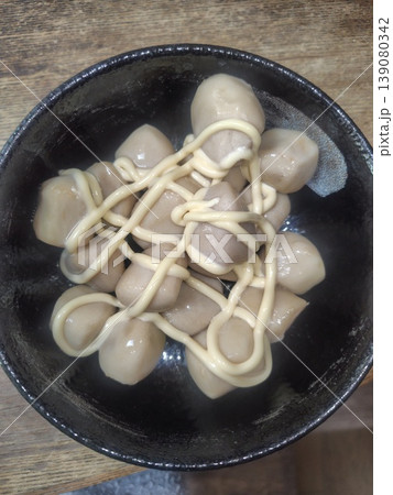 里芋の煮っころがしマヨネーズ 里芋の煮っころがしマヨネーズ 139080342