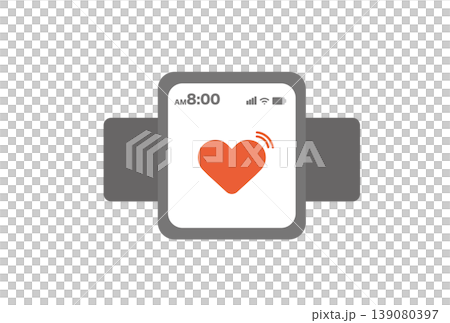 Smartwatch that displays heart rate Smartwatch that displays heart rate 139080397