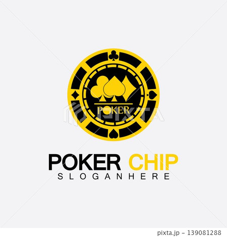 Casino chip icon, poker chip vector icon logo,Casino chips for poker or roulette.Vector illustration isolated on white background. Casino chip icon, poker chip vector icon logo,Casino chips for poker or roulette.Vector illustration isolated on white background. 139081288