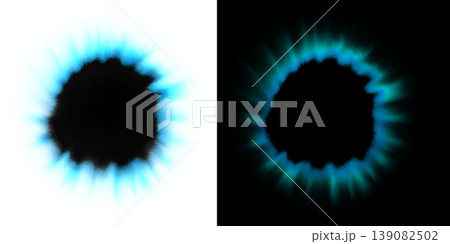 黒い光 PNG モーション 透過素材 黒い光 PNG モーション 透過素材 139082502