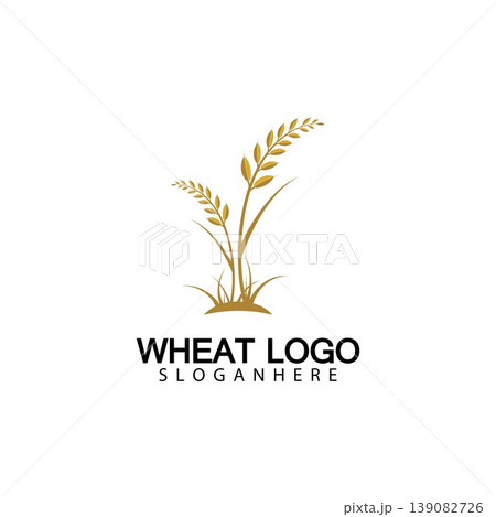 Agriculture Wheat logo template vector icon design Agriculture Wheat logo template vector icon design 139082726