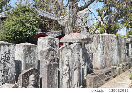 岩槻散歩:真言宗智山派 西福寺 庚申塔 岩槻散歩:真言宗智山派 西福寺 庚申塔 139082911