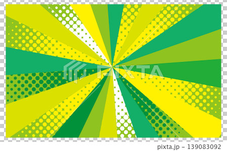 流行綠色圓點旭日抽象背景 流行綠色圓點旭日抽象背景 139083092