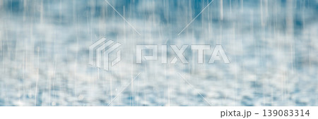 梅雨・激しく降る雨のイメージ 139083314