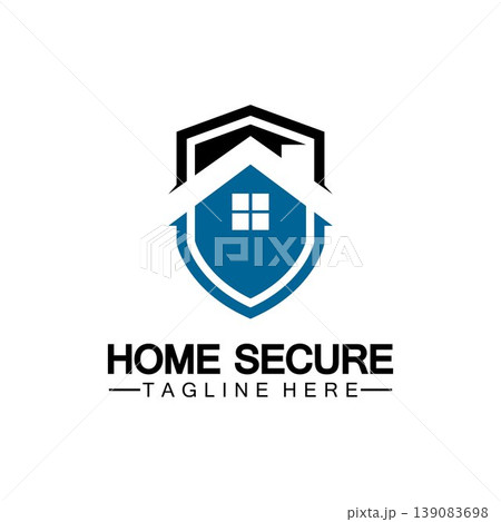 Home secure logo, smart house logo design,Home protection logo design template. Vector shield and house logotype illustration. Home secure logo, smart house logo design,Home protection logo design template. Vector shield and house logotype illustration. 139083698
