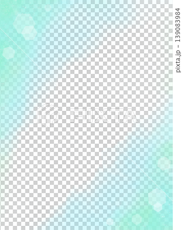 柔和的水彩和閃亮的翠綠色背景材料 139083984