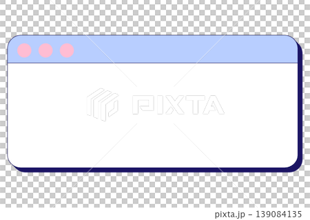 Browser window-style horizontal background material Browser window-style horizontal background material 139084135