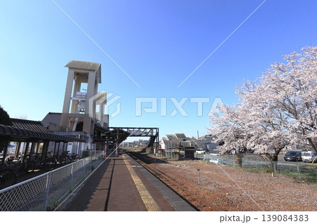真岡鐵道 益子駅／栃木県 益子町 139084383