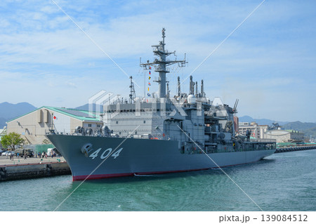 一般公開の海上自衛隊潜水艦救難艦ちよだ 一般公開の海上自衛隊潜水艦救難艦ちよだ 139084512