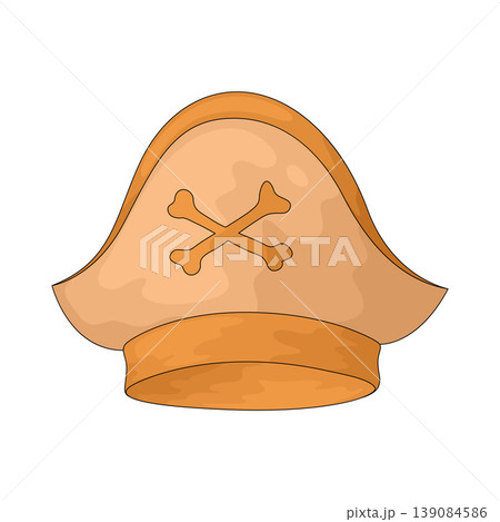 Illustration of Pirate Hat 139084586