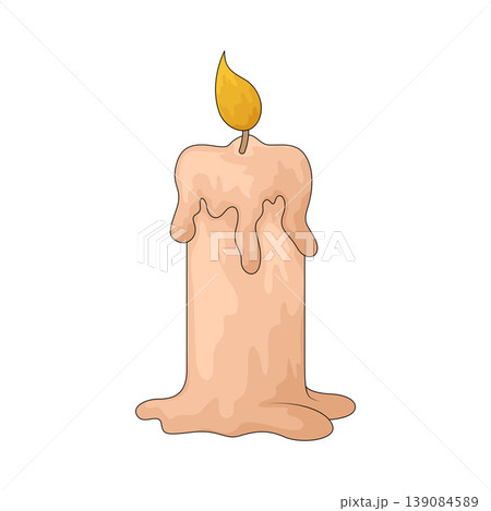 Illustration of candle Illustration of candle 139084589