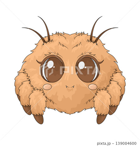 Illustration of Halloween Smiling Cute Spider 139084600