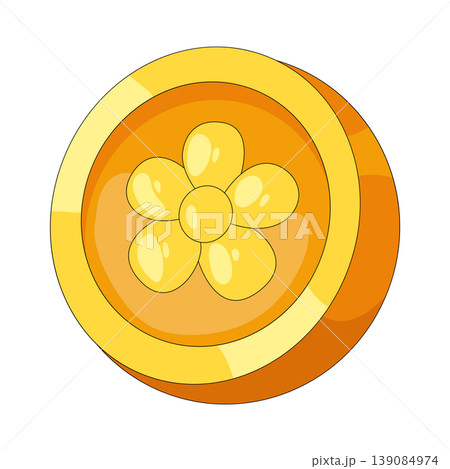 Illustration of coin Illustration of coin 139084974