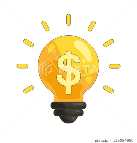 Illustration of business idea 139084980