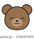 クマの笑顔のイラスト 139085089