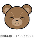 テディベアの笑顔のイラスト 139085094