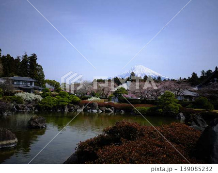 大石寺と富士山 大石寺と富士山 139085232