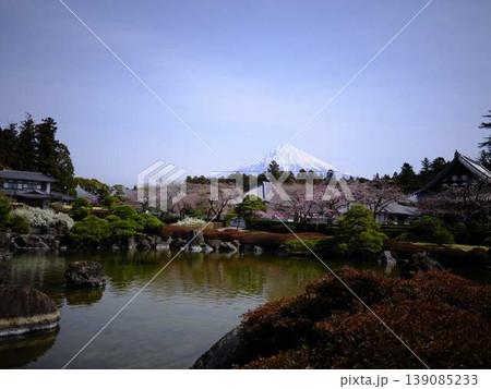 大石寺と富士山 大石寺と富士山 139085233