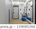 Modern Apartment Entry Hallway Interior with Sleek Design 139085266