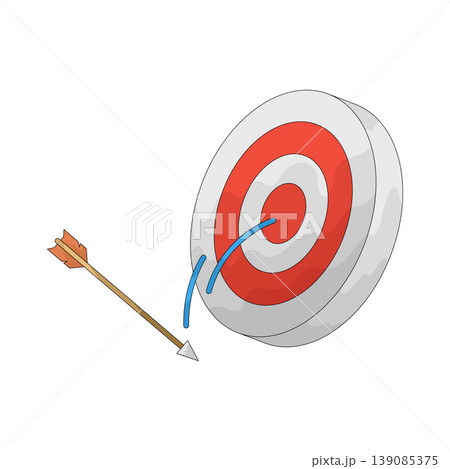 Illustration of Missed Target 139085375