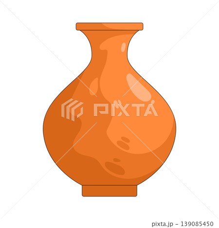 Illustration of vase Illustration of vase 139085450