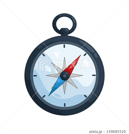 Illustration of compass  139085520