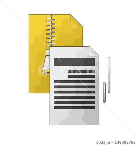 Illustration of Compressed File Illustration of Compressed File 139085763