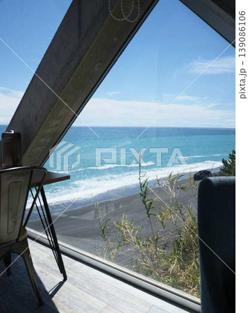 琴ヶ浜の景観　夏 139086106