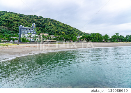 【三重県】二見浦の海岸沿いにある二見浦公園 【三重県】二見浦の海岸沿いにある二見浦公園 139086650