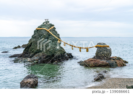 【三重県】二見興玉神社にある夫婦岩 139086661