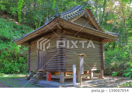 新緑の西寒田神社(神庫・大分市) 新緑の西寒田神社(神庫・大分市) 139087054