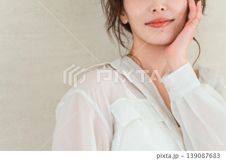 美容,スキンケア,美肌,メイクアップイメージの女性 美容,スキンケア,美肌,メイクアップイメージの女性 139087683