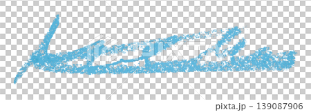 light blue pencil strokes isolated on transparent background light blue pencil strokes isolated on transparent background 139087906