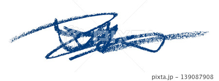 blue pencil strokes isolated on transparent background blue pencil strokes isolated on transparent background 139087908