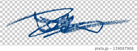 blue pencil strokes isolated on transparent background blue pencil strokes isolated on transparent background 139087908