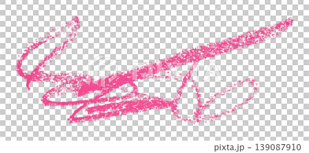 purple pencil strokes isolated on transparent background purple pencil strokes isolated on transparent background 139087910