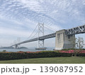 のんびりと過ごす瀬戸大橋の見える公園 139087952
